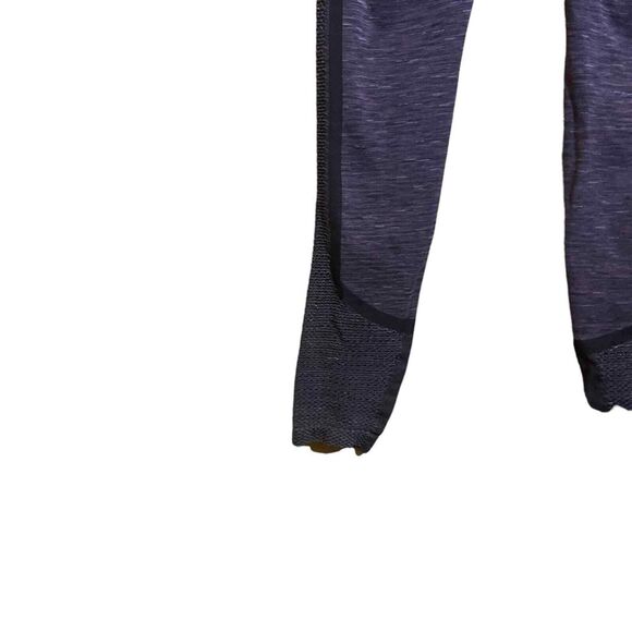 Gap‎ Fit Purple and Black Capri Leggings with Netting Detail Size M - Picture 5 of 8